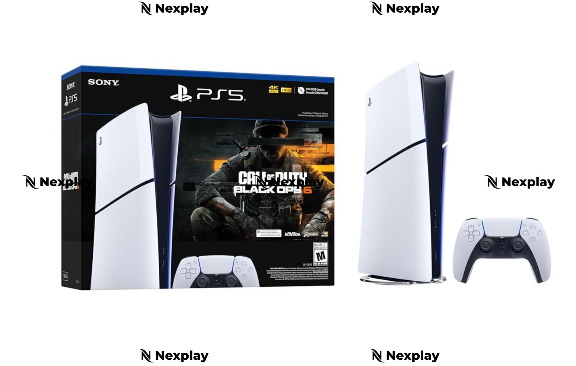 PlayStation®5 Digital Edition – Call of Duty®: Black Ops 6 Bundle (Modellgruppe – Slim)
