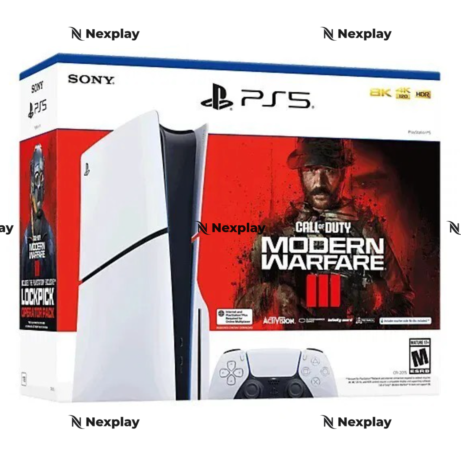 PS5 Slim Disc Edition 1 TB Konsole – Call of Duty Modern Warfare III Bundle