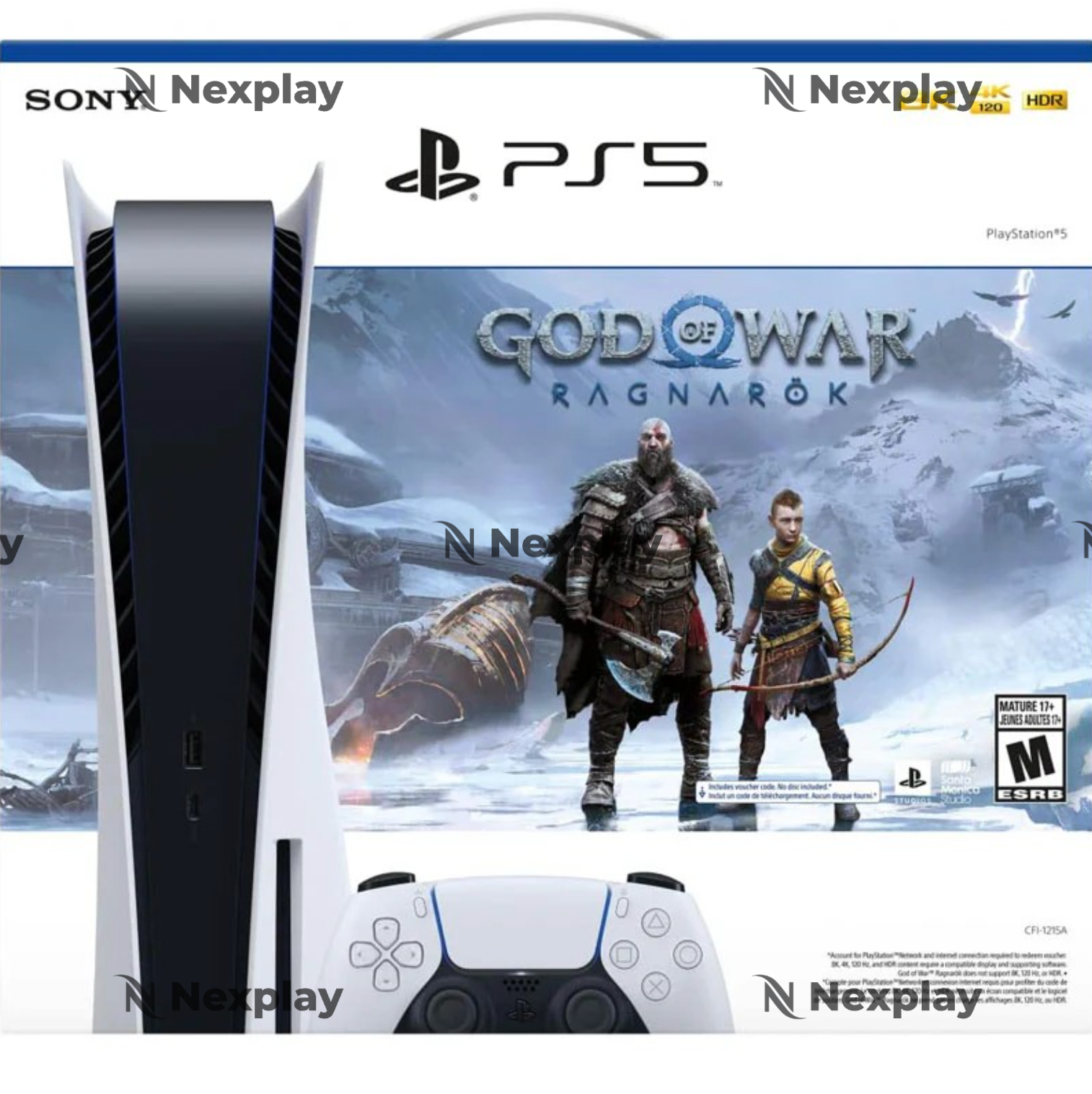 PS 5 – Disc Edition – God of War Ragnarök Bundle