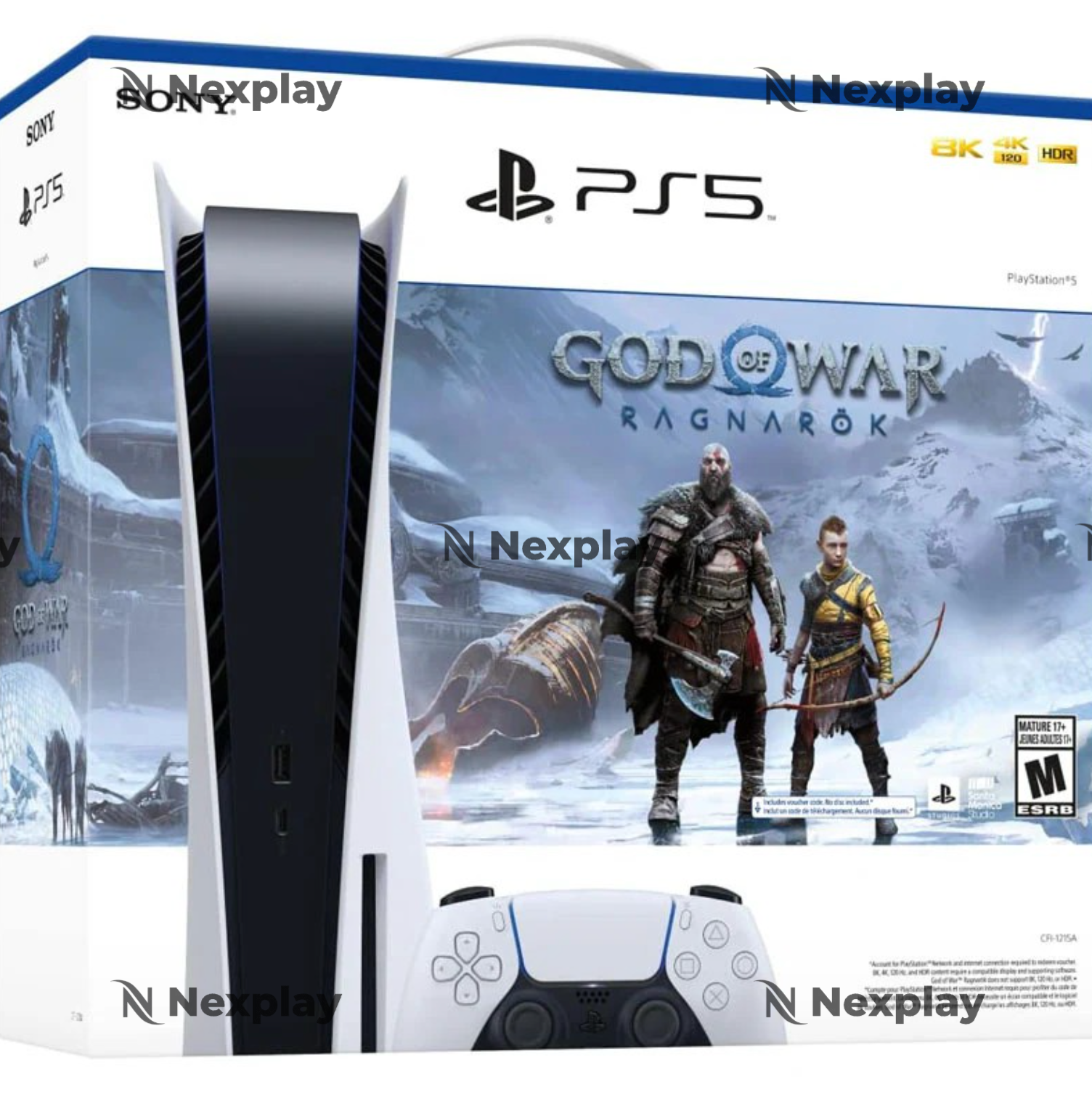 PS 5 – Disc Edition – God of War Ragnarök Bundle